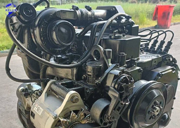 Động cơ hoàn chỉnh Cummins 4BT cho máy móc xây dựng 4BT Động cơ diesel cho xe tải Máy xúc Tỷ lệ nén 17.3-18.5 1