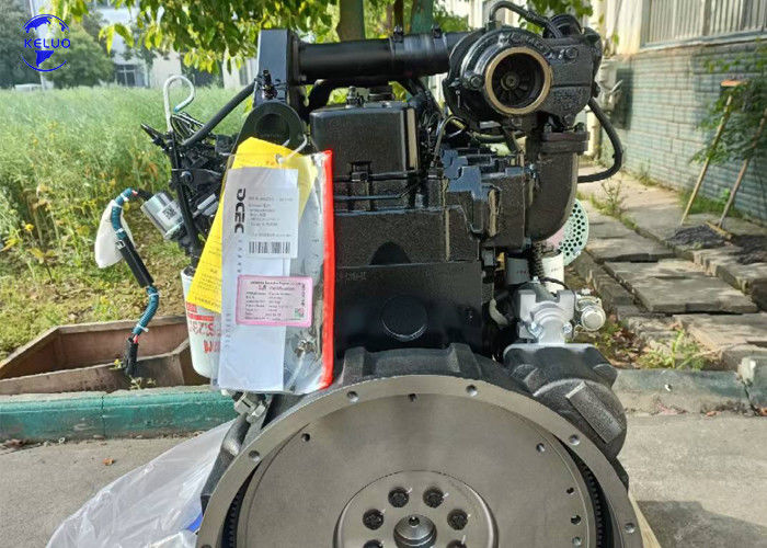 Động cơ hoàn chỉnh Cummins 4BT cho máy móc xây dựng 4BT Động cơ diesel cho xe tải Máy xúc Tỷ lệ nén 17.3-18.5 1