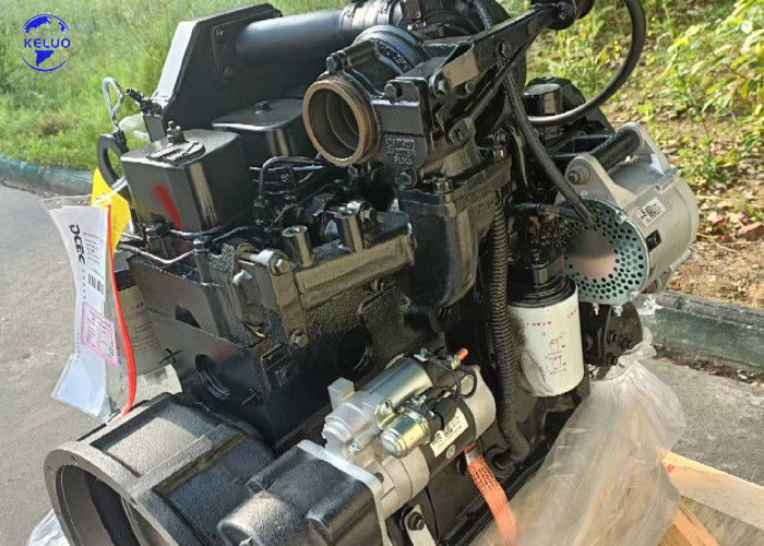 Động cơ hoàn chỉnh Cummins 4BT cho máy móc xây dựng 4BT Động cơ diesel cho xe tải Máy xúc Tỷ lệ nén 17.3-18.5 1