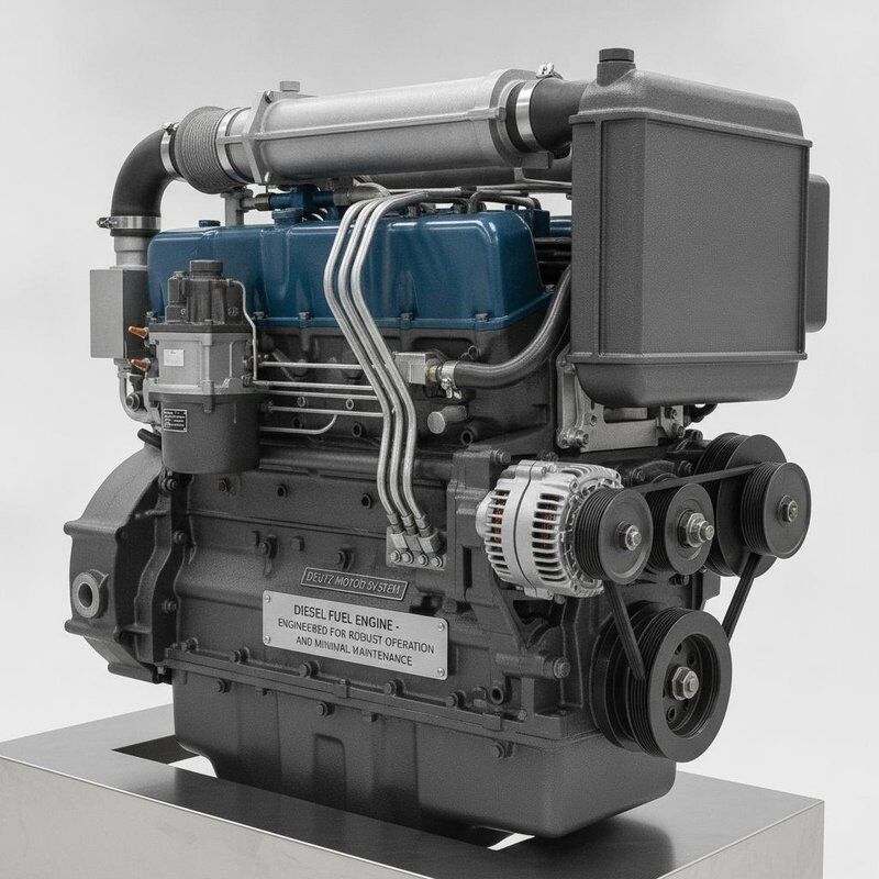 Động cơ đốt trong Hệ thống động cơ Deutz Động cơ nhiên liệu diesel Được thiết kế để hoạt động mạnh mẽ và bảo trì tối thiểu
