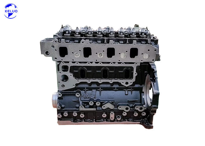 Cụm động cơ dài Isuzu 4HG1 4HF1 mới 100%, bộ xi lanh trần hoàn chỉnh